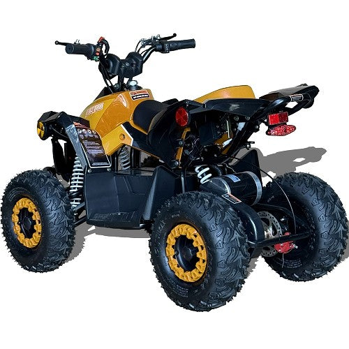 MotoTec E-BULLY 1000W 36V Kids Suspension Electric Quad All-Terrain Vehicle ATV