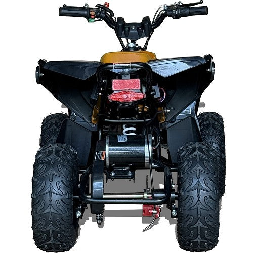 MotoTec E-BULLY 1000W 36V Kids Suspension Electric Quad All-Terrain Vehicle ATV