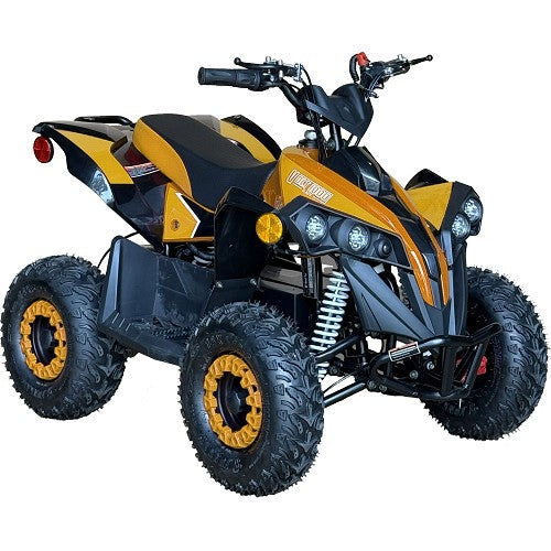 MotoTec E-BULLY 1000W 36V Kids Suspension Electric Quad All-Terrain Vehicle ATV