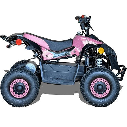 MotoTec E-BULLY 1000W 36V Kids Suspension Electric Quad All-Terrain Vehicle ATV