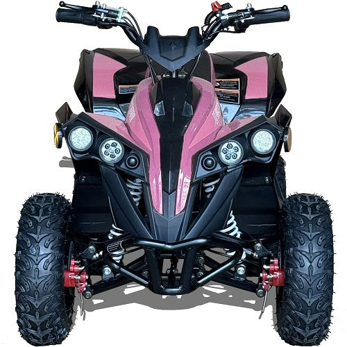 MotoTec E-BULLY 1000W 36V Kids Suspension Electric Quad All-Terrain Vehicle ATV