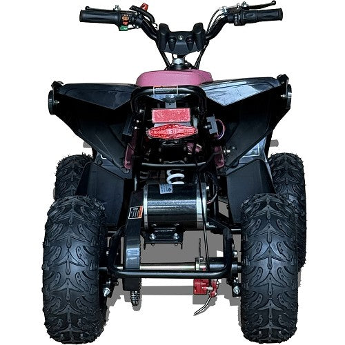 MotoTec E-BULLY 1000W 36V Kids Suspension Electric Quad All-Terrain Vehicle ATV