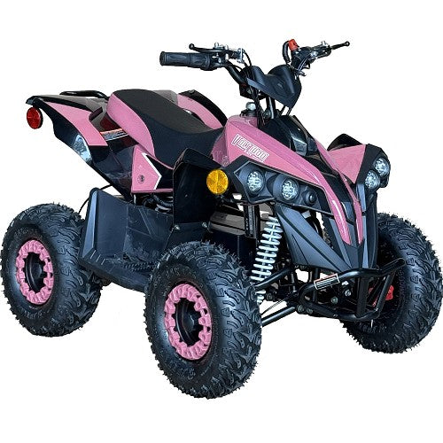MotoTec E-BULLY 1000W 36V Kids Suspension Electric Quad All-Terrain Vehicle ATV