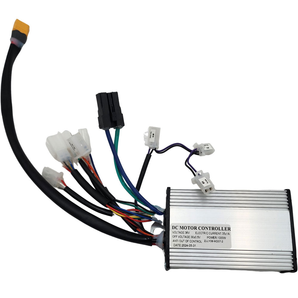MotoTec Replacement ELECTRONIC CONTROLLER V2 for 1000W 36V Pro Electric Dirt Bike