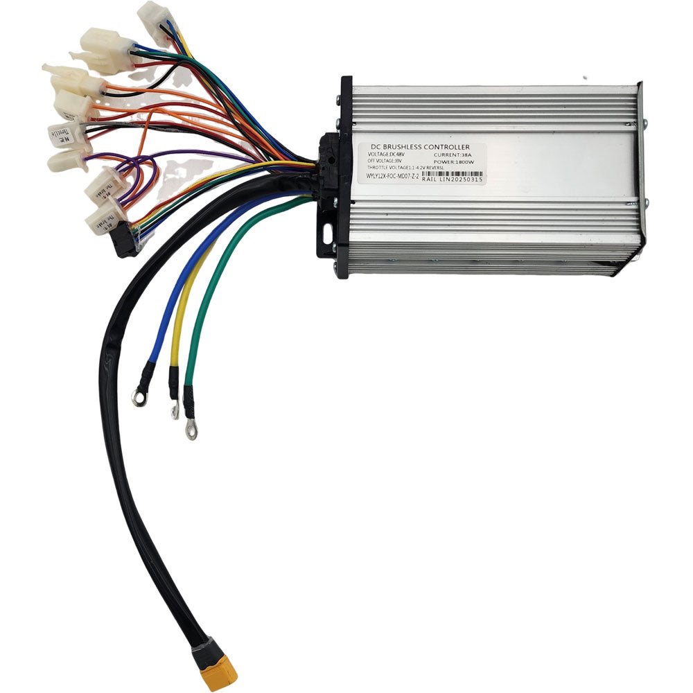 MotoTec Replacement ELECTRONIC CONTROLLER V2 for 1800W 48V Pro Dirt Bike