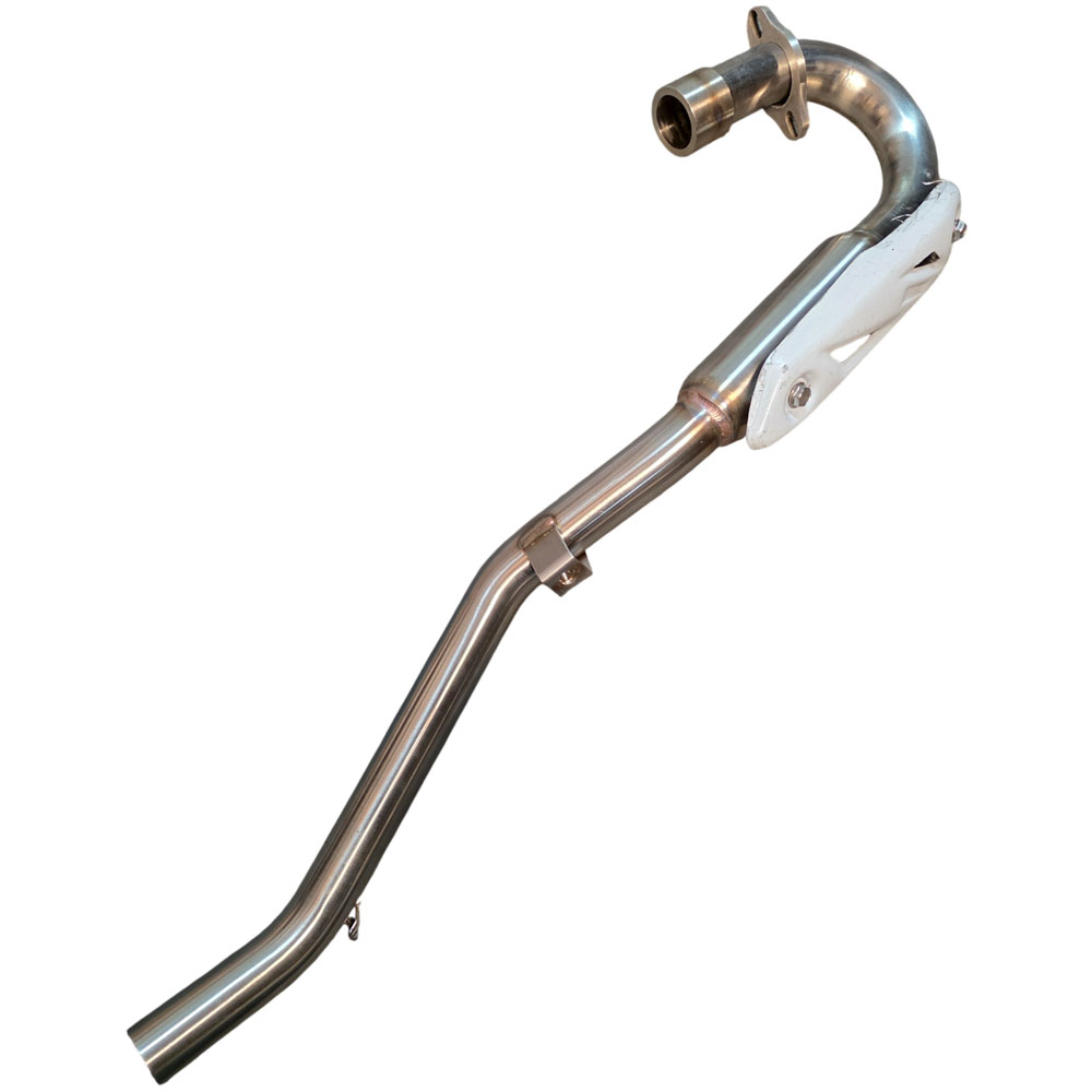 MotoTec Replacement EXHAUST HEADER PIPE V2 for X4, X5 Gas Dirt Bikes