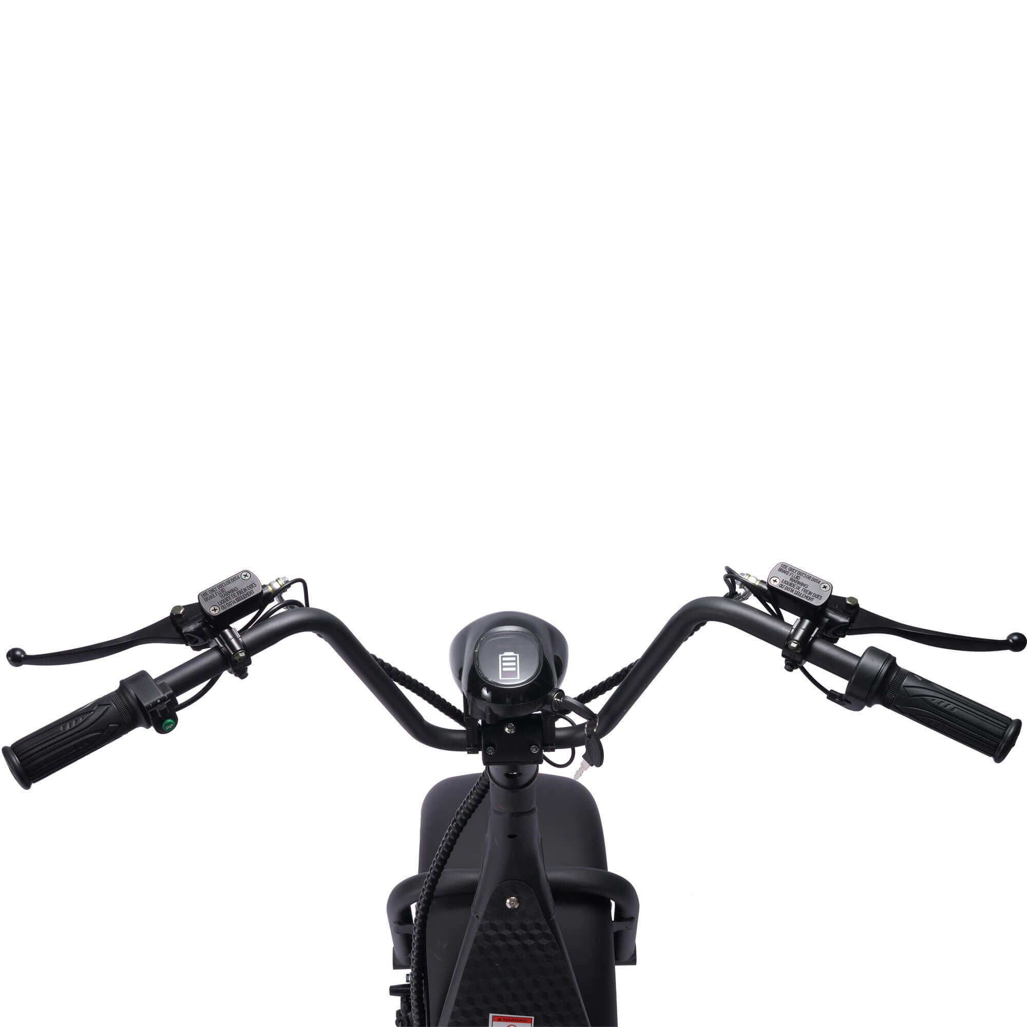 MotoTec 2000W 60V 18Ah FAT TIRE Seated Lithium Electric Scooter