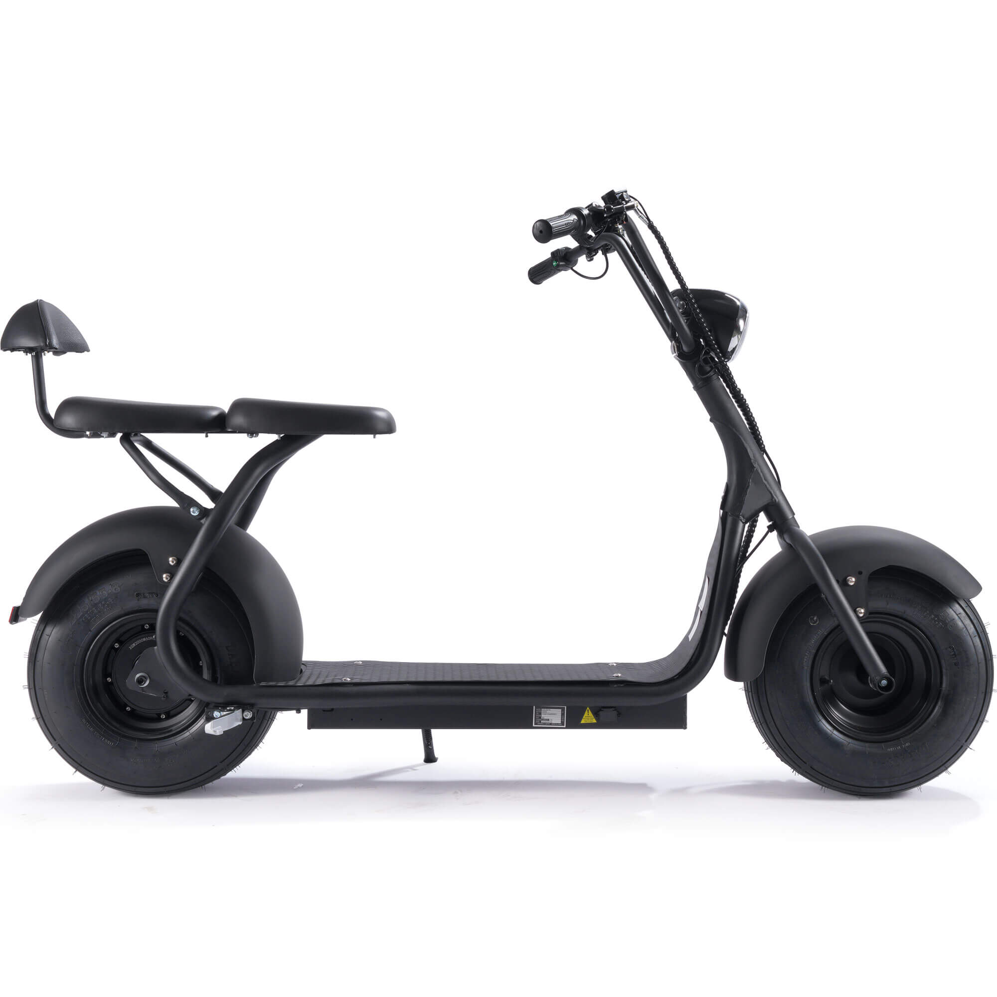 MotoTec 2000W 60V 18Ah FAT TIRE Seated Lithium Electric Scooter