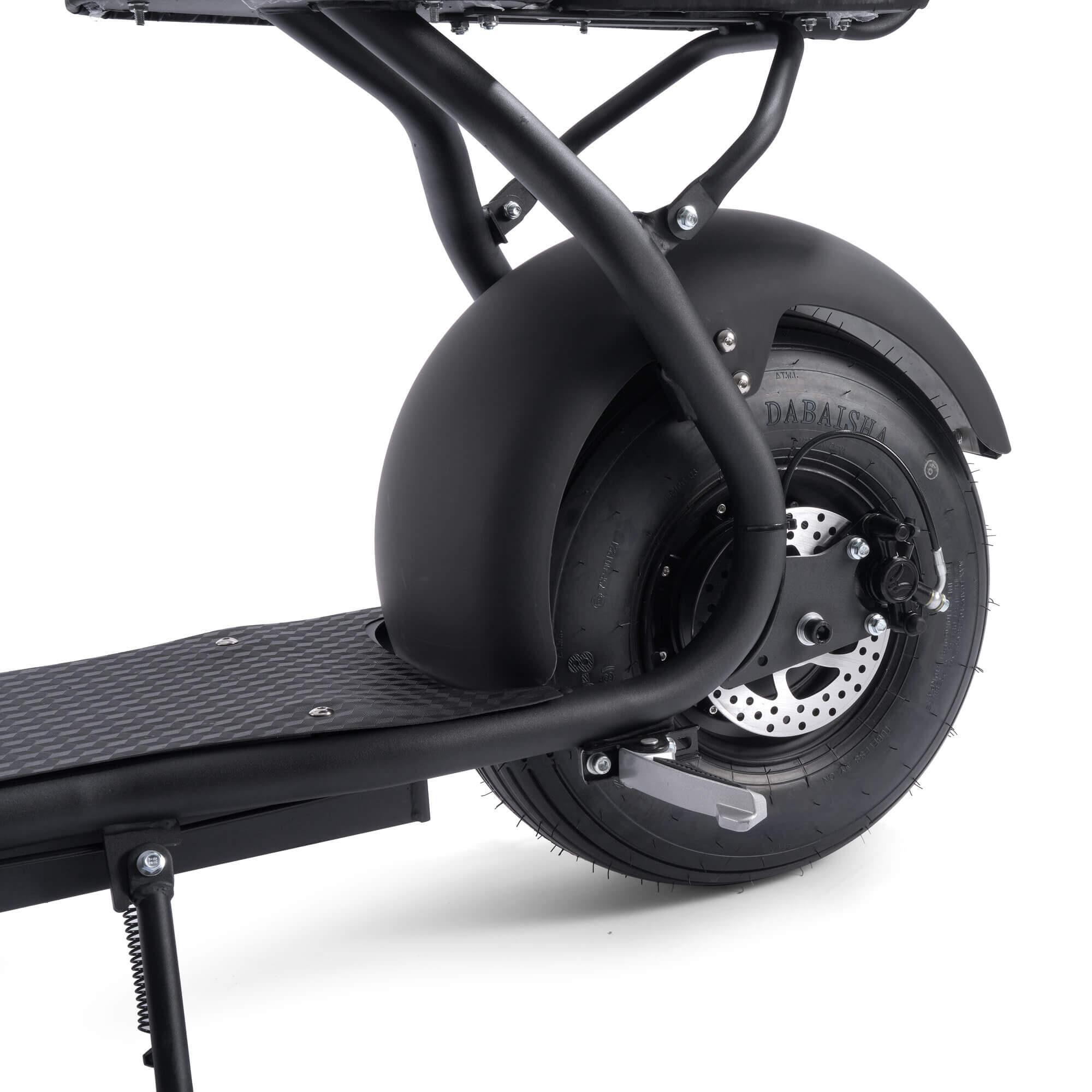 MotoTec 2000W 60V 18Ah FAT TIRE Seated Lithium Electric Scooter