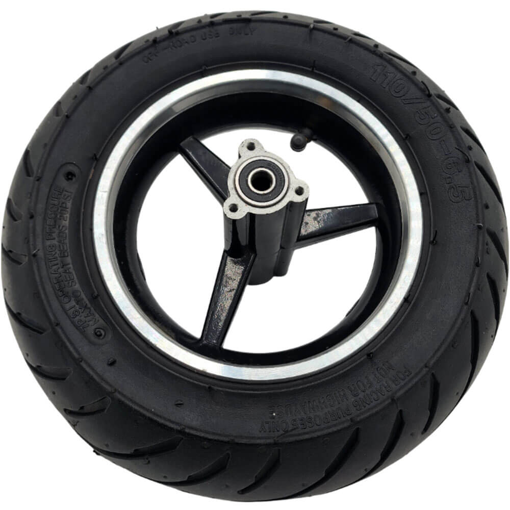 MotoTec Replacement FULL REAR WHEEL 110/50-6.5 for DB-02 Supermoto Gas Dirt Bike