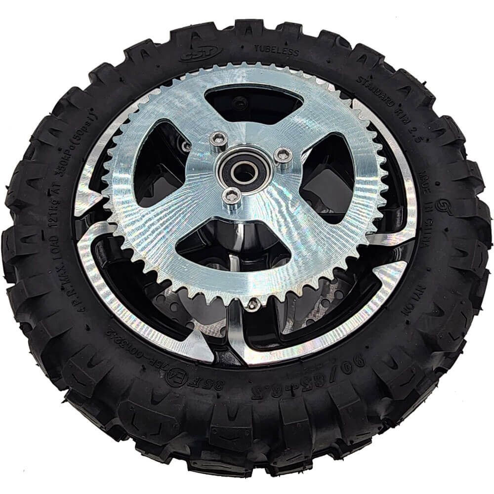 MotoTec Replacement Full Rear Wheel for Chaos Scooter