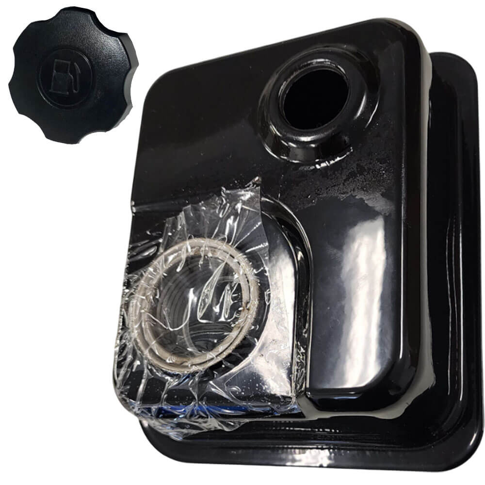 MotoTec Replacement GAS TANK V2 for 98cc Gas Mud Monster Go-Kart