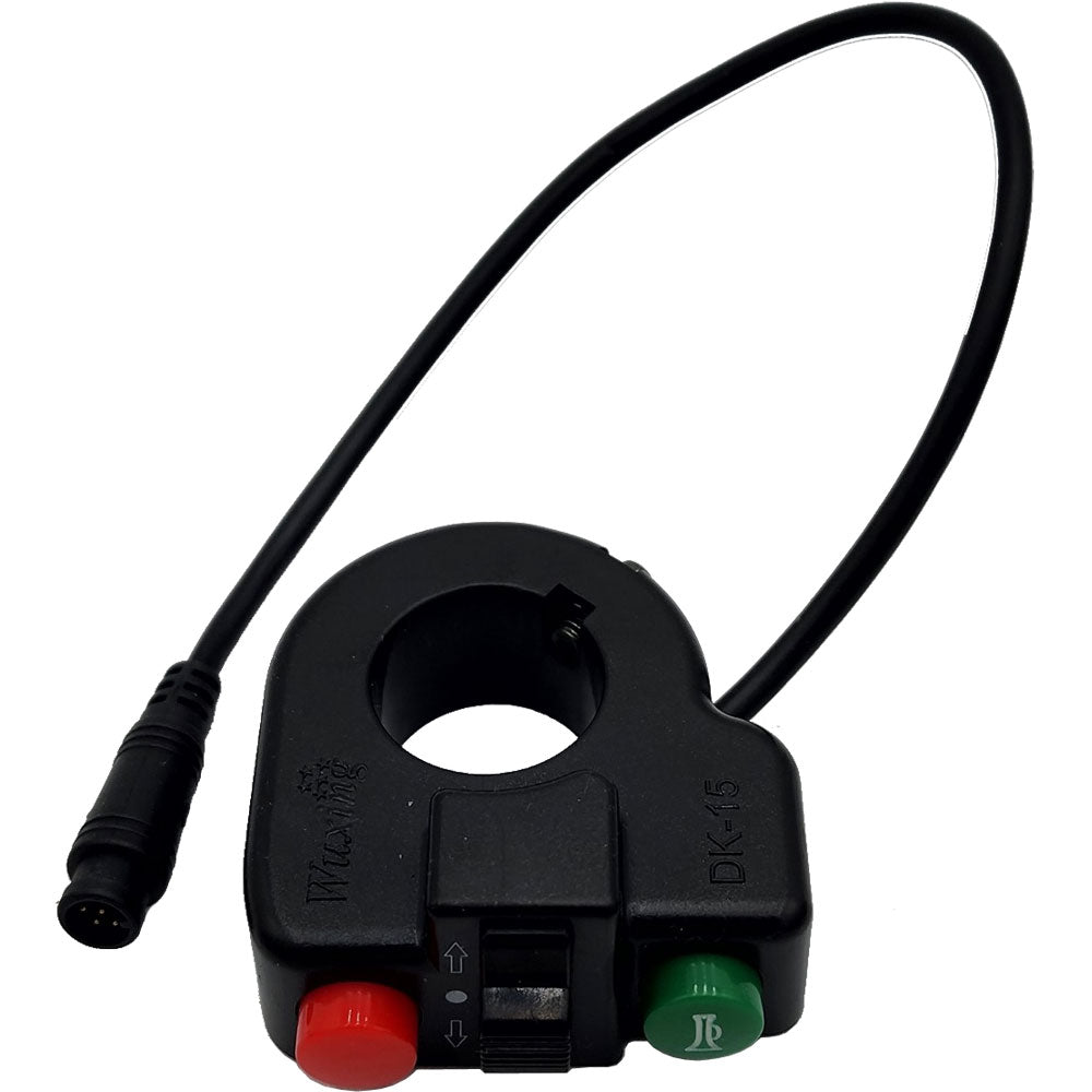 MotoTec Replacement HORN LIGHT BUTTON for 1800W Electric Trike