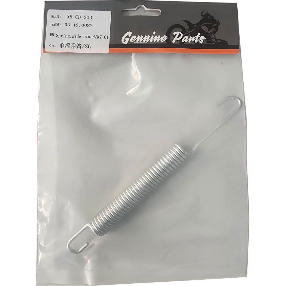 MotoTec Replacement KICK STAND SPRING V2 for X5 Gas Dirt Bike