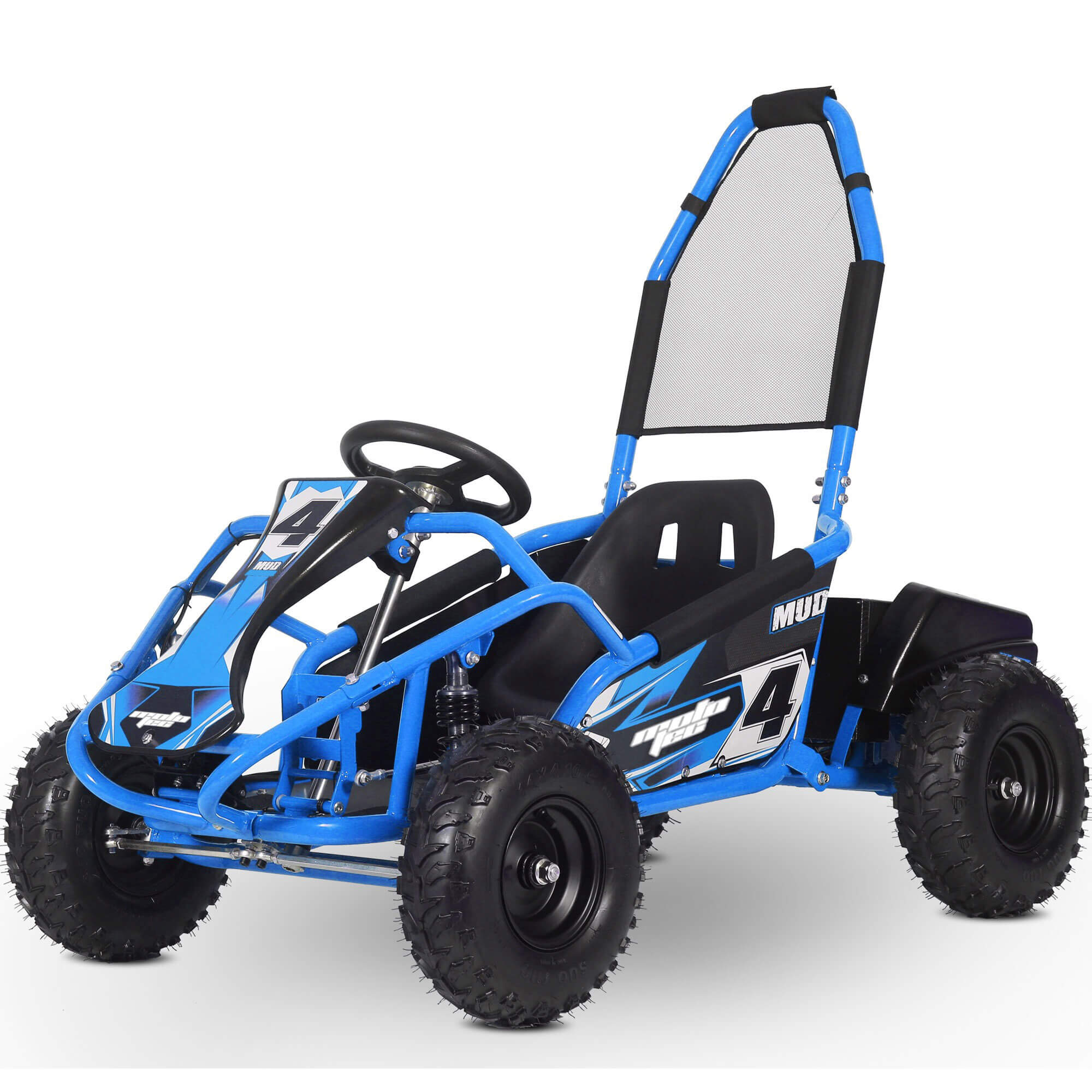 MotoTec Mud 1000W 48V ELECTRIC Full Suspension Kids' Go-Kart