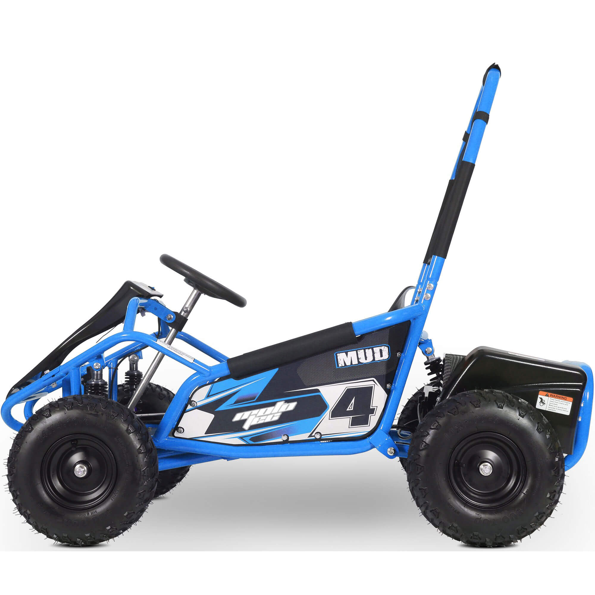 MotoTec Mud 1000W 48V ELECTRIC Full Suspension Kids' Go-Kart