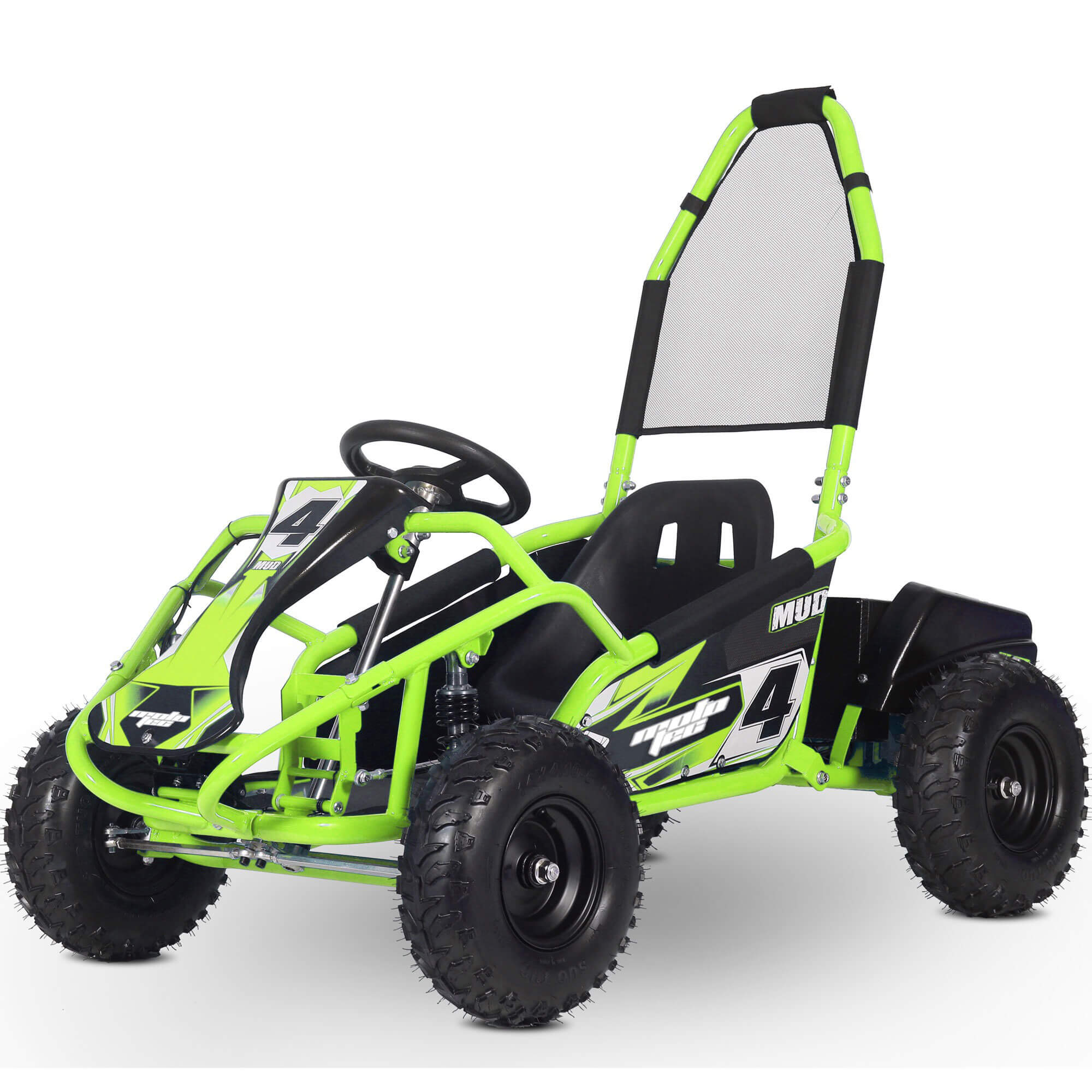 MotoTec Mud 1000W 48V ELECTRIC Full Suspension Kids' Go-Kart