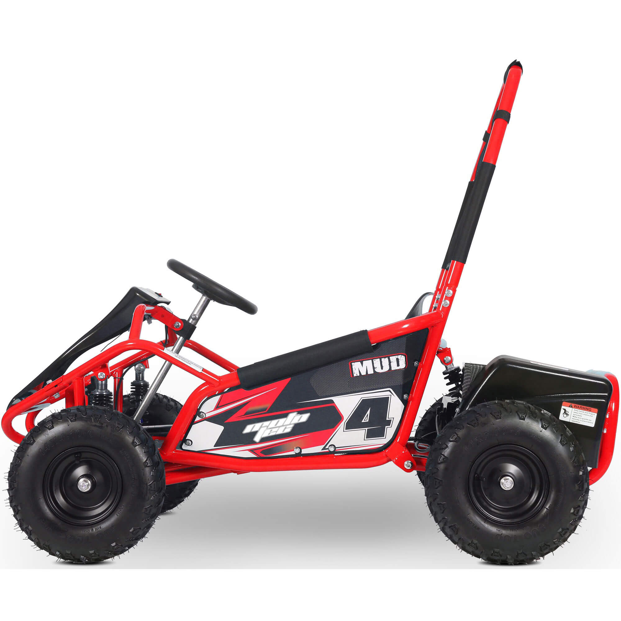 MotoTec Mud 1000W 48V ELECTRIC Full Suspension Kids' Go-Kart