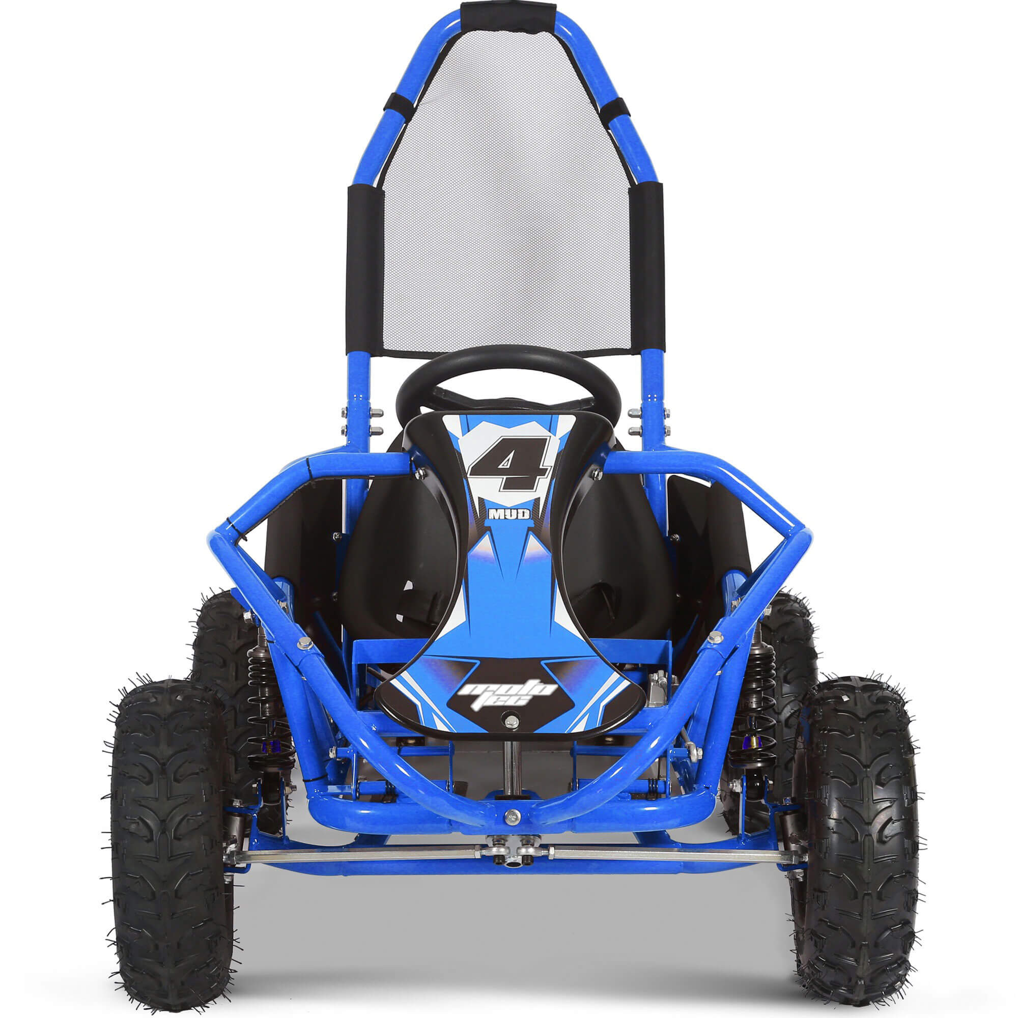MotoTec Mud 98cc GAS Full Suspension Kids' Go-Kart