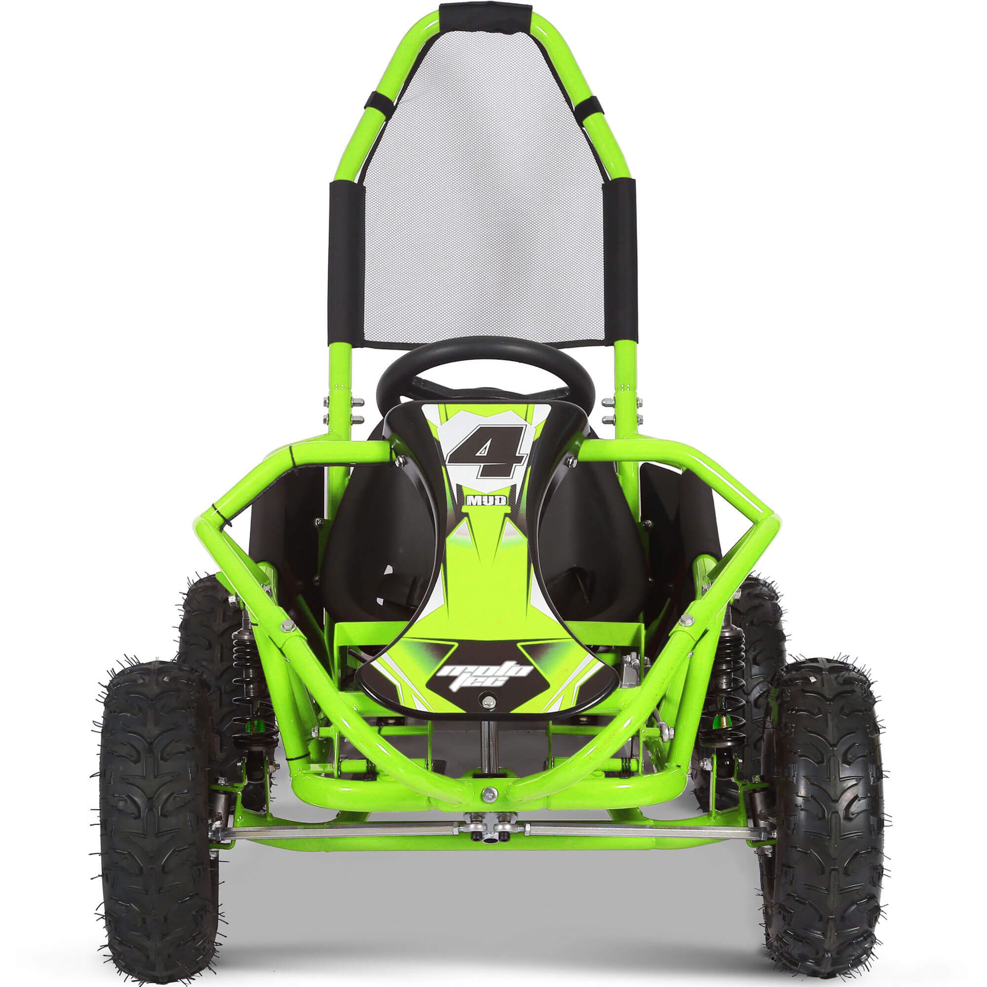 MotoTec Mud 98cc GAS Full Suspension Kids' Go-Kart