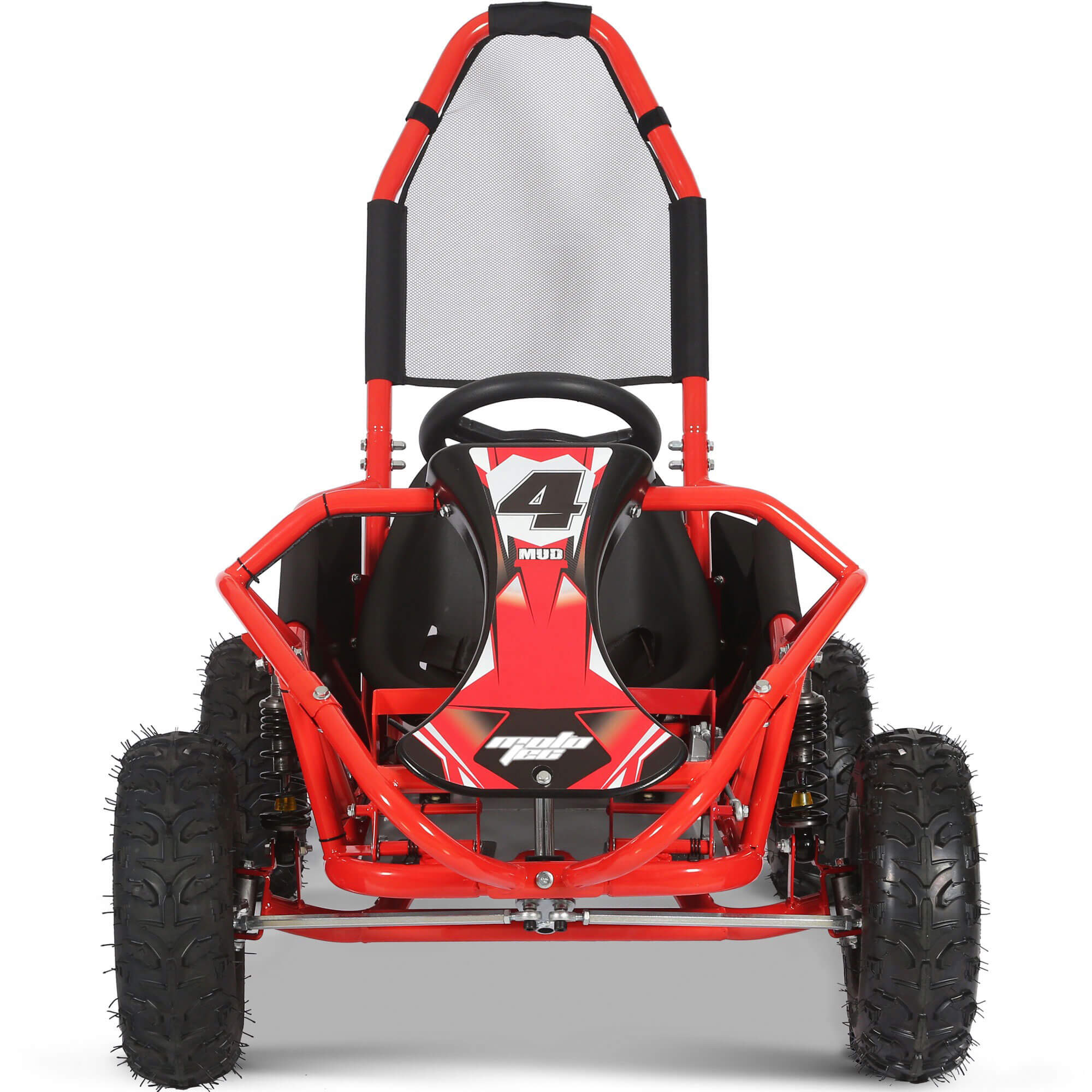 MotoTec Mud 98cc GAS Full Suspension Kids' Go-Kart