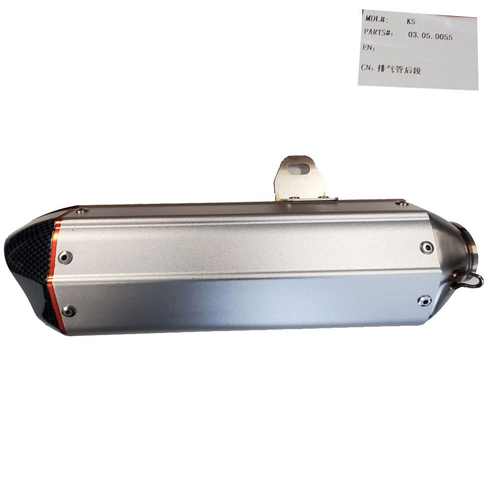 MotoTec Replacement MUFFLER for X4, X5 Gas Dirt Bikes