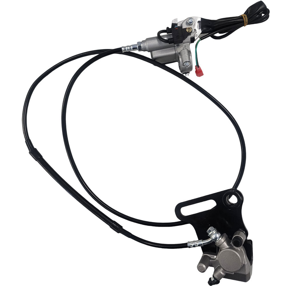 Motorcycle Rear Brake Set MotoTec Replacement REAR BRAKE ASSEMBLY for 5000W 72V Pro Dirt Bike