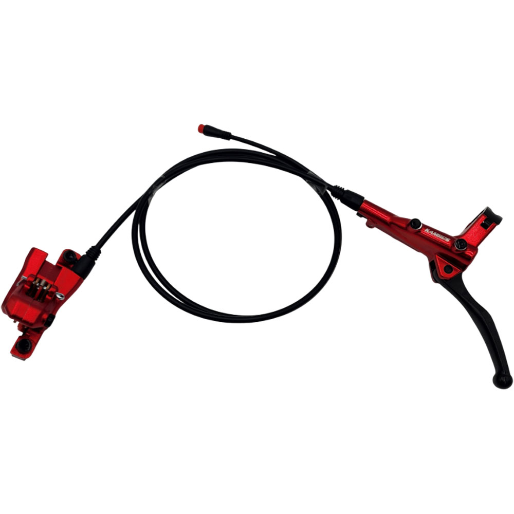MotoTec Replacement REAR HYDRAULIC BRAKE ASSEMBLY 46in for 1800W/2000W PRO Dirt Bikes