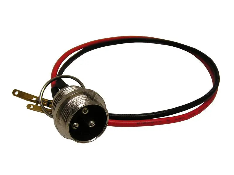 MotoTec Replacement 3 PRONG 24" CHARGING PORT for Kids Electric Vehicle