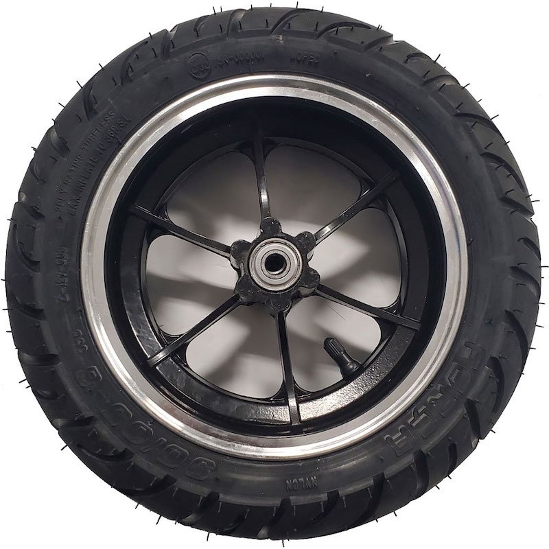 MotoTec Replacement COMPLETE FRONT WHEEL for 1000W 48V Superbike —