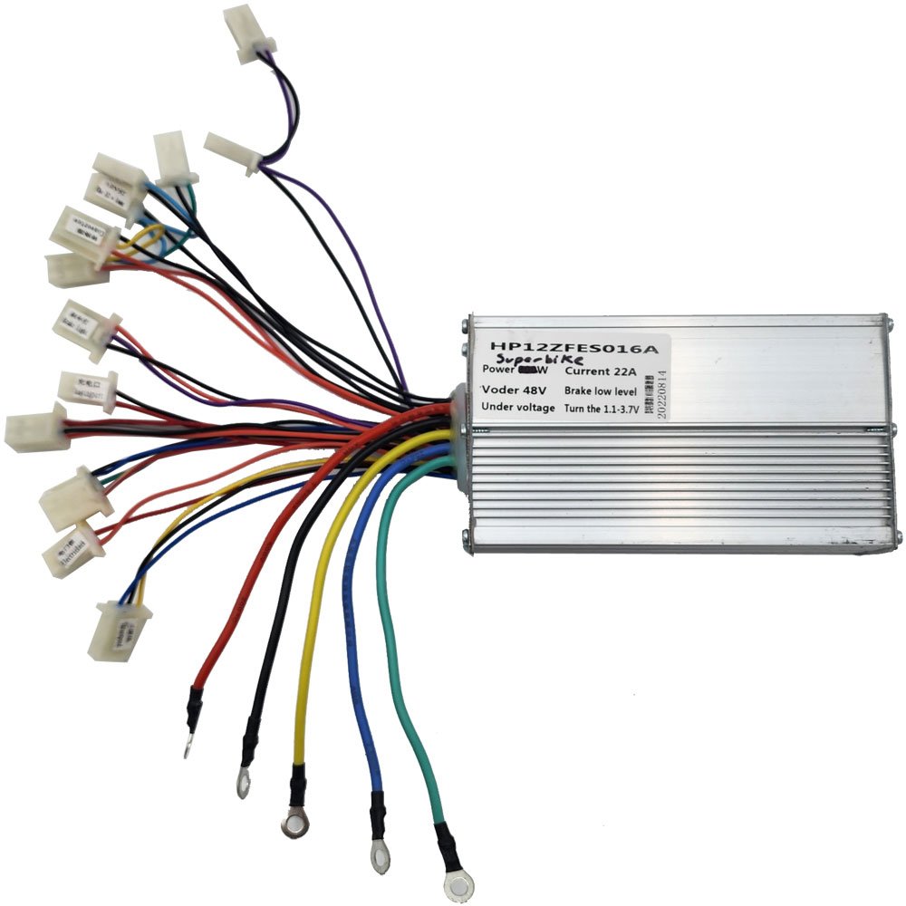 MotoTec Replacement ELECTRONIC CONTROLLER V2 for 1000W 48V Superbike