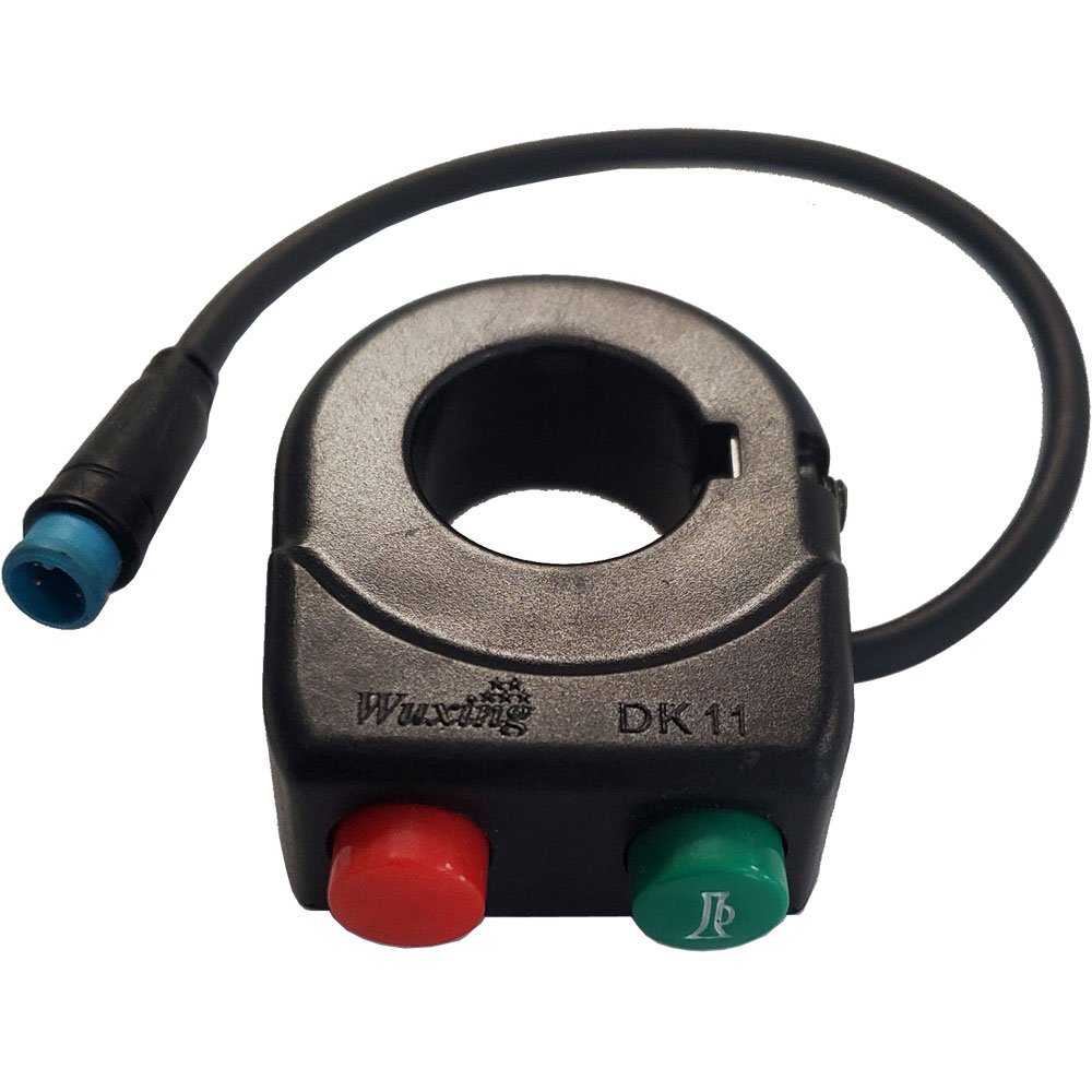 MotoTec Replacement HORN LIGHT BUTTON ROUND CONNECTOR for Cruiser 48V Electric Scooter