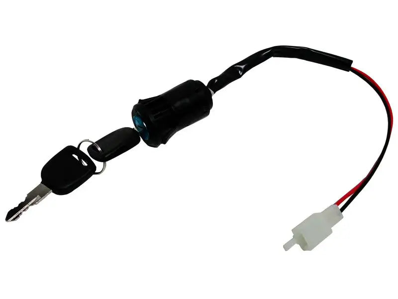 MotoTec Replacement IGNITION SWITCH WITH KEY 2 WIRE for Kids Electric Moped