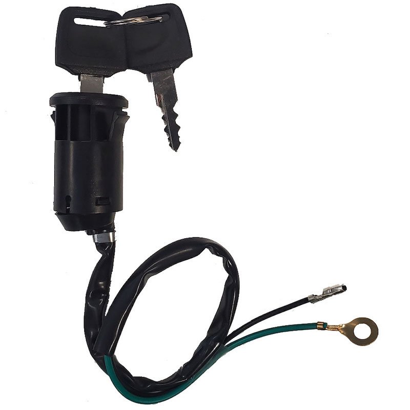 MotoTec Replacement KEY SWITCH for Bandit Villain Mini Bike Scooters
