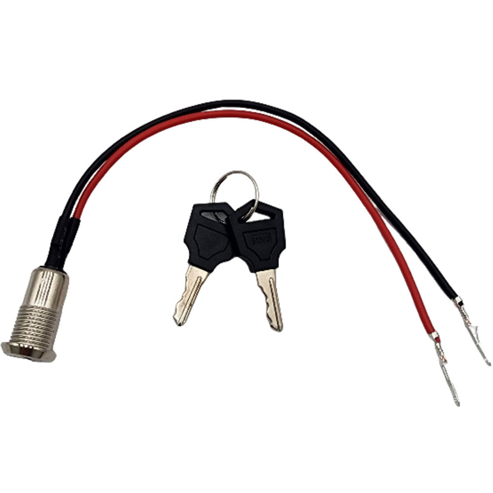 MotoTec Replacement KEY SWITCH WITH KEY V2 for Pro Dirt Bike