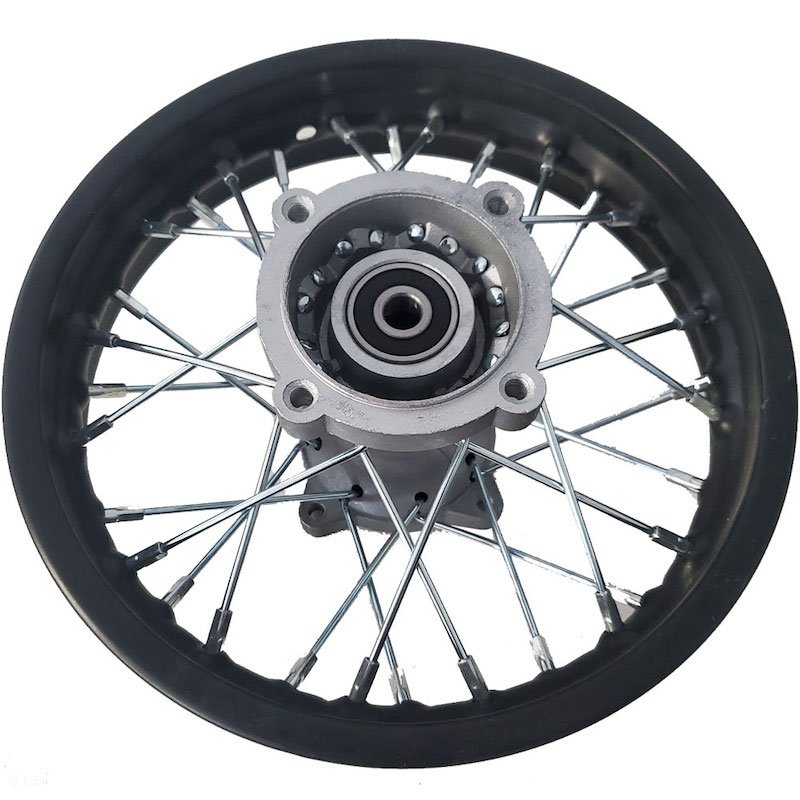 MotoTec Replacement REAR RIM 2.50-10 for X1 Gas Dirt Bike 03.03.0269