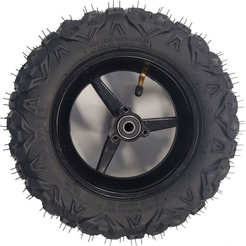 MotoTec Replacement REAR WHEEL 110x50-6.5 for Bandit Mini Bike Scooter ...