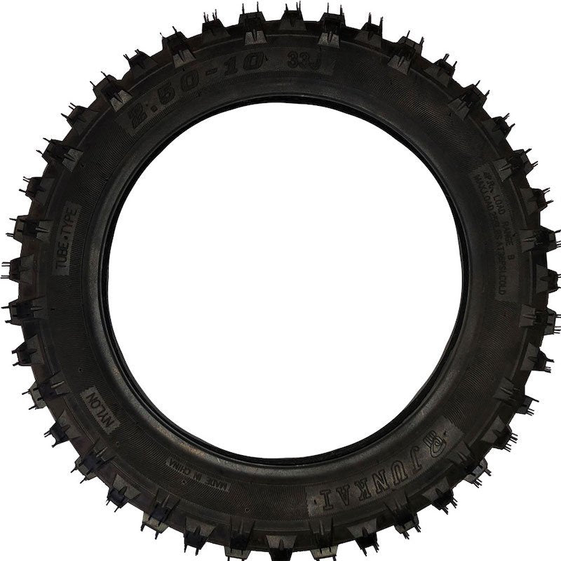 MotoTec Replacement TIRE 2.50-10 for Hooligan 60cc Dirt Bike