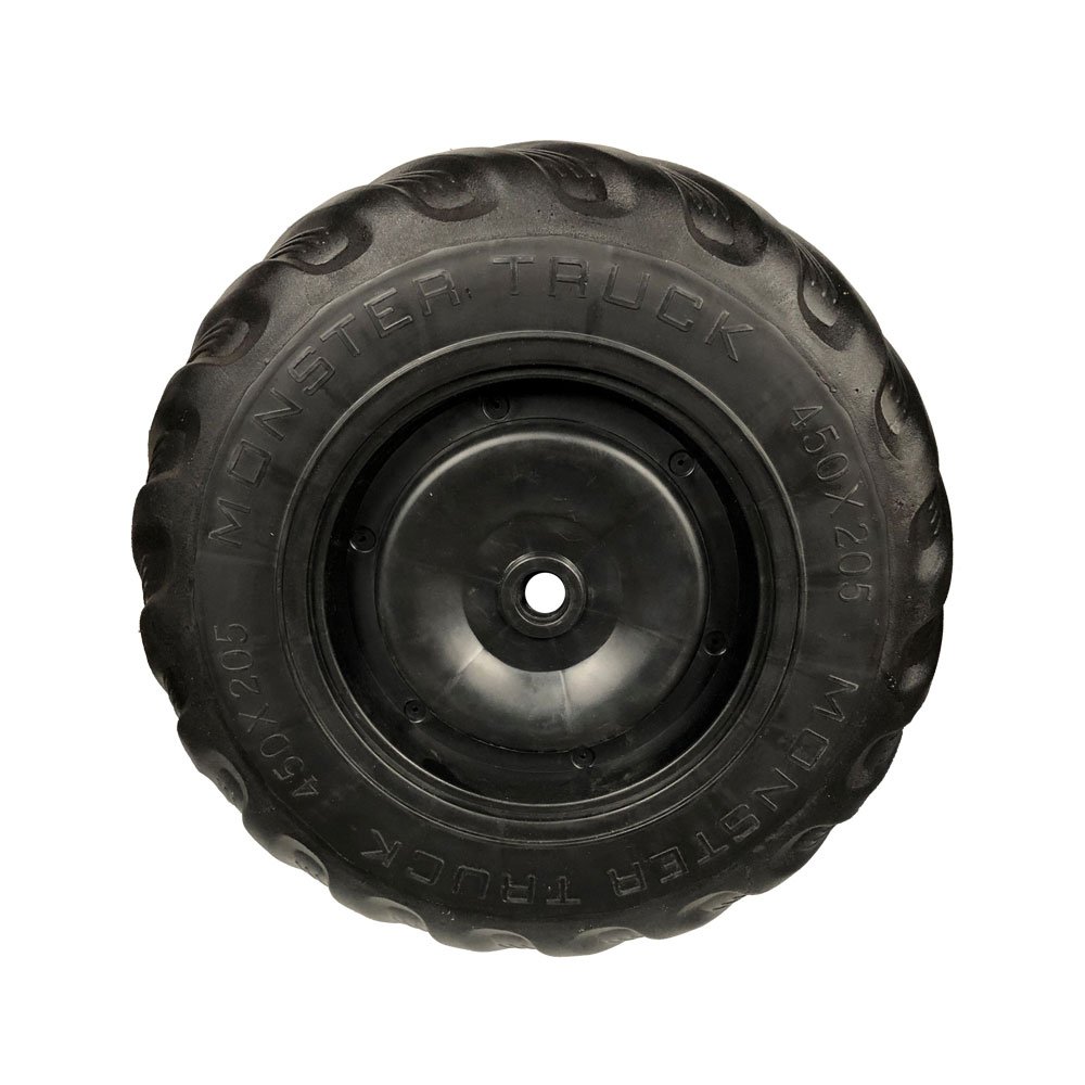 MotoTec Replacement WHEEL 450x205 for Monster Truck 4x4 12V Ride-On Toy