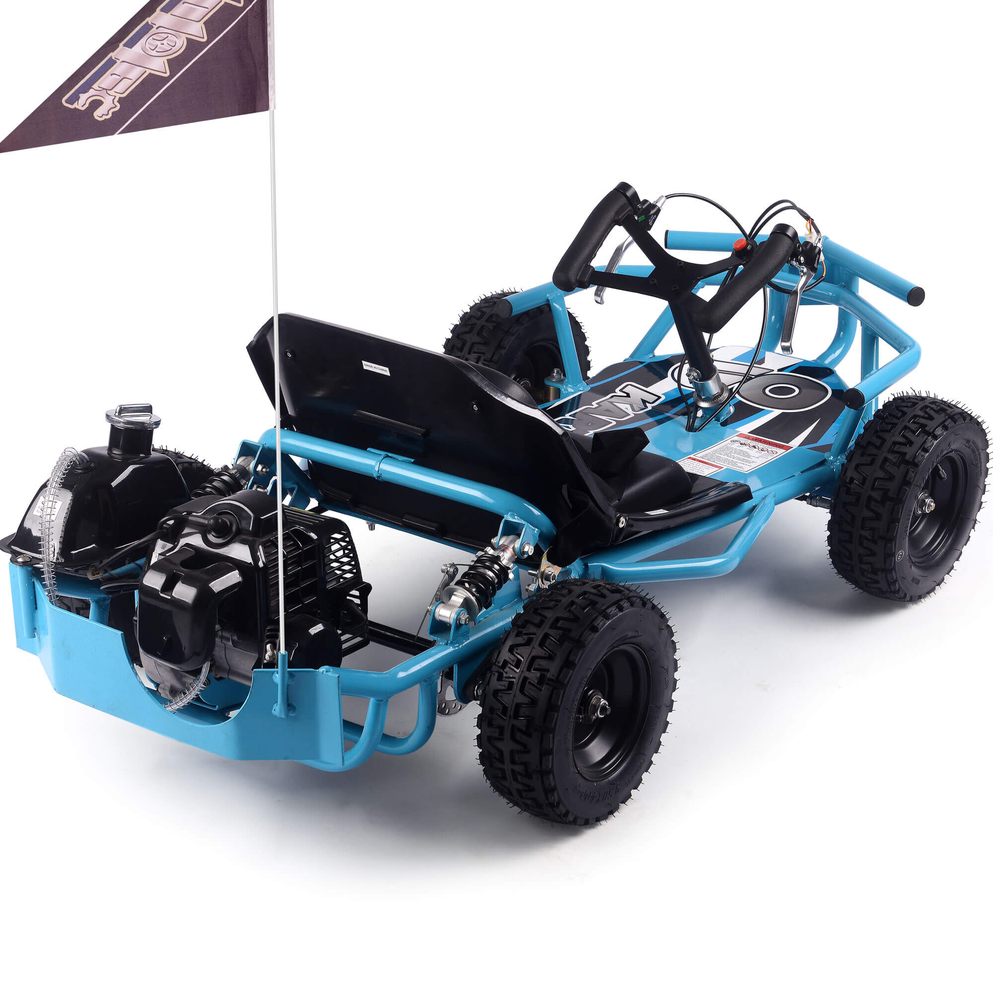 MotoTec SANDMAN 49cc Gas Kids' Go-Kart