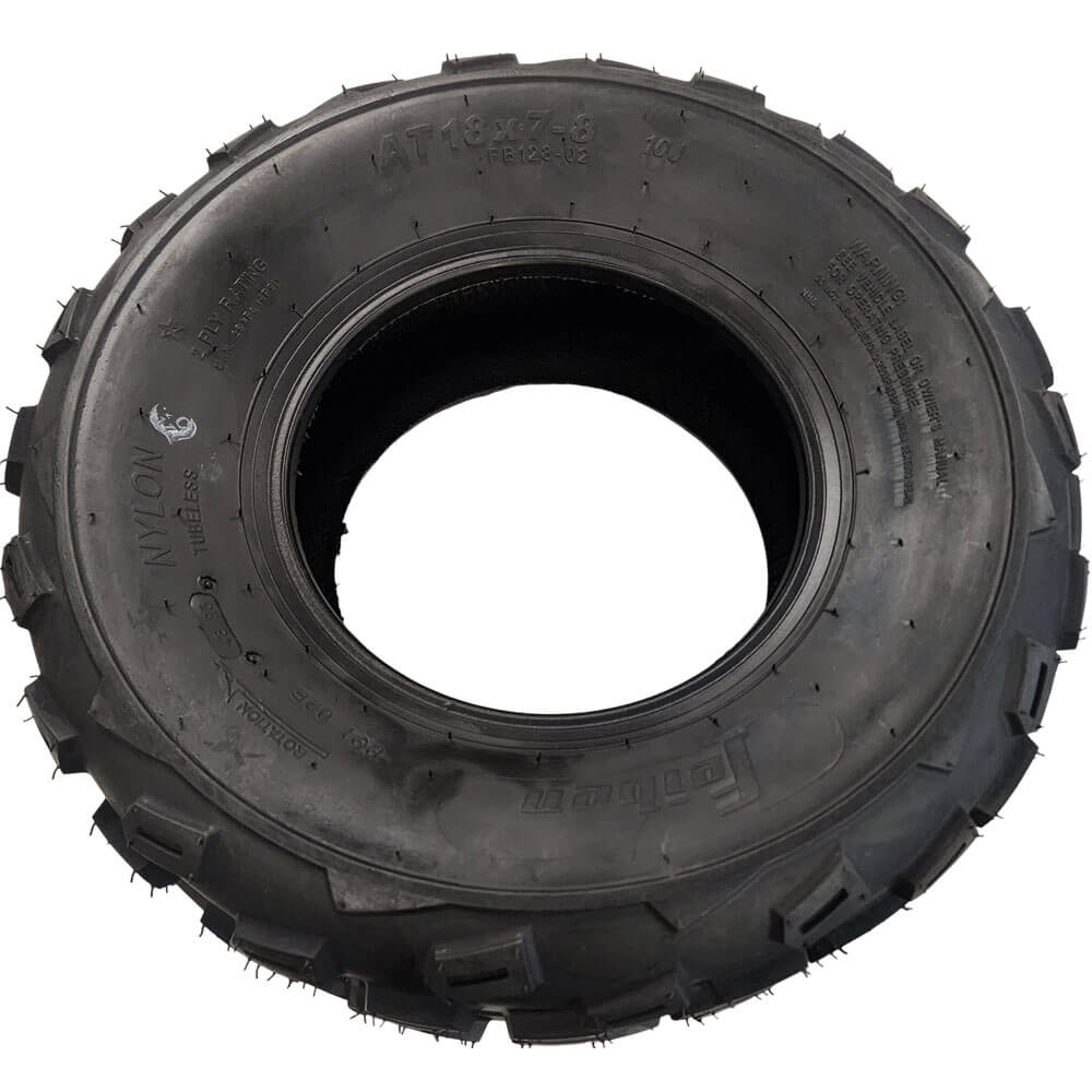 MotoTec Replacement TIRE 18x7-8 for 1500W 60V Mini Bike