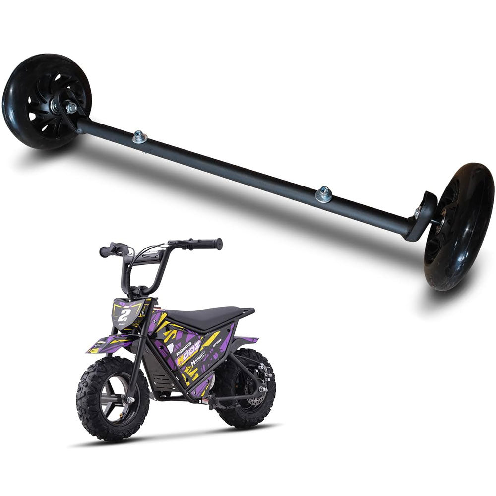 MotoTec Replacement TRAINING WHEELS for 250W 24V/HP120e Electric Mini Bikes
