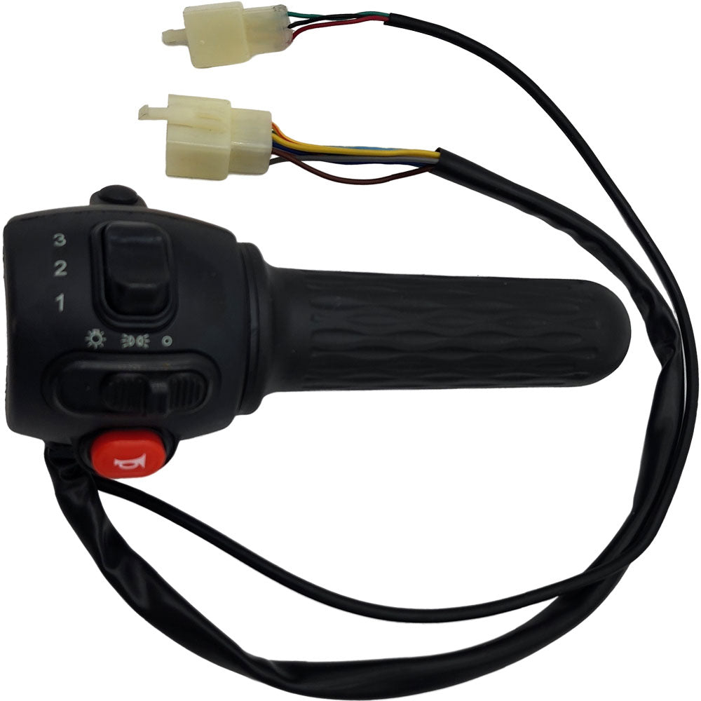 MotoTec Replacement TWIST THROTTLE for 1500W 60V Mini Bike