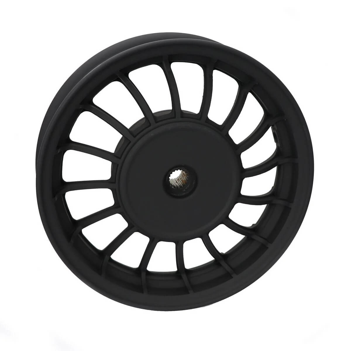 MotoTec Universal Parts 10" REAR WHEEL For Retro 50cc Scooters BLACK, 144-42