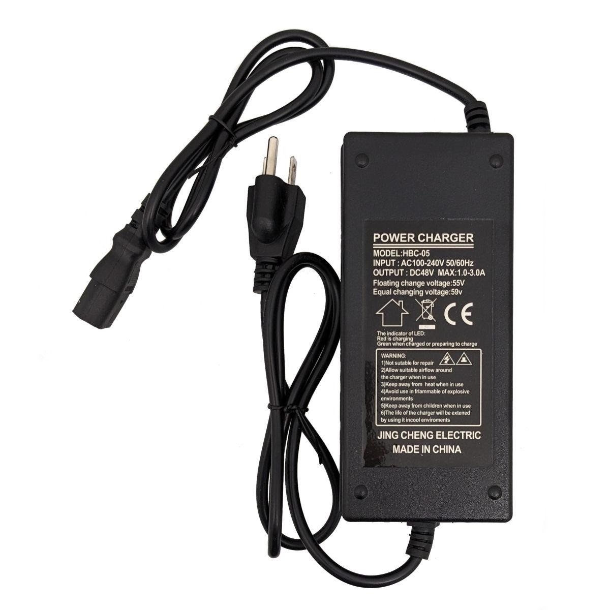 MotoTec Universal Parts 48V 3AMP CHARGER, 210-10