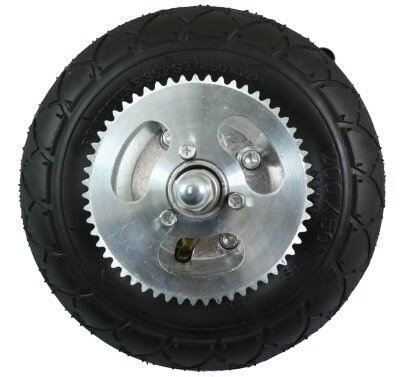 MotoTec Universal Parts CHAIN DRIVE REAR WHEEL ASSEMBLY For Razor E200, 119-178