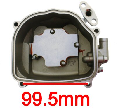 MotoTec Universal Parts GY6 PAIR VALVE COVER, 164-183