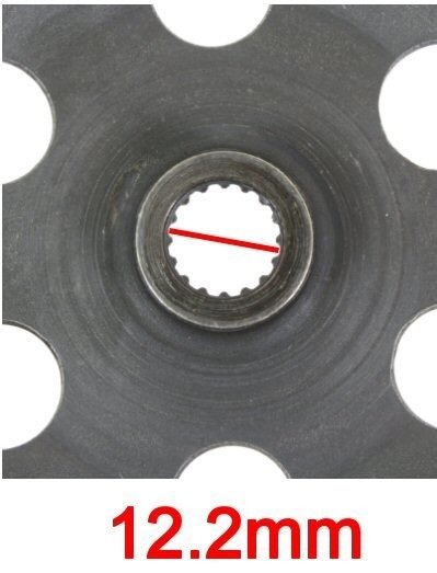 MotoTec Universal Parts MINARELLI CLUTCH ASSEMBLY - 107mm Clutch Bell, 161-197