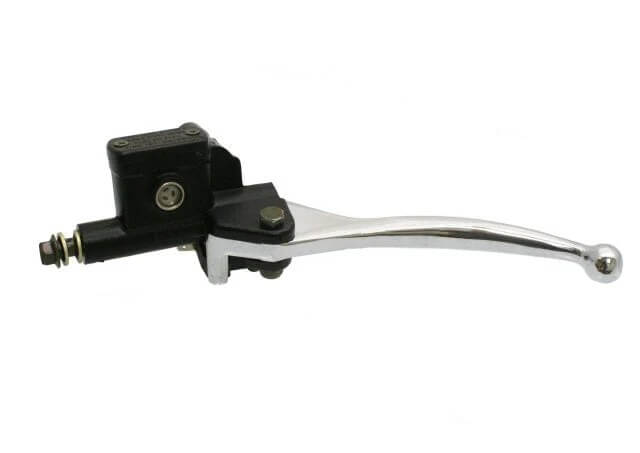 MotoTec Universal Parts Rear Hydraulic Master Cylinder and Lever Assembly