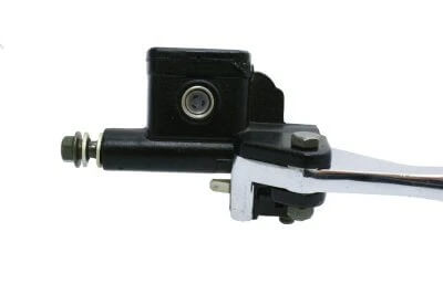 MotoTec Universal Parts Rear Hydraulic Master Cylinder and Lever Assembly